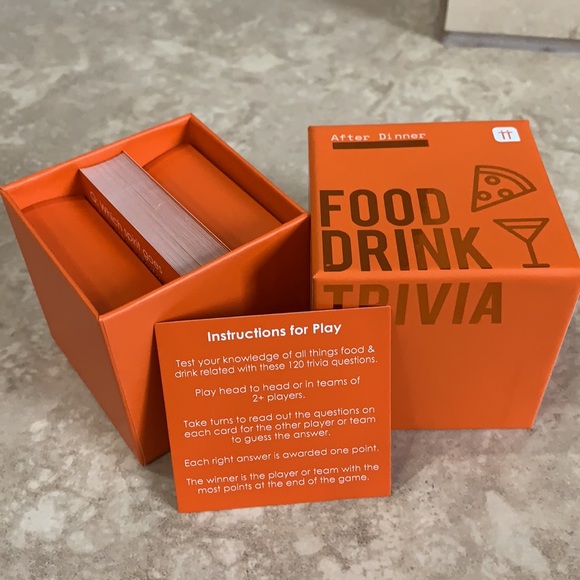 Talking Tables Other - Talking Tables 120 Food & Drink Questions